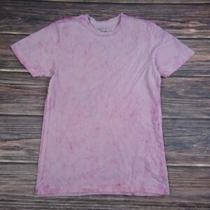 Archaic NEW Small Pink Graphic Tee T Shirt Short Sleeve